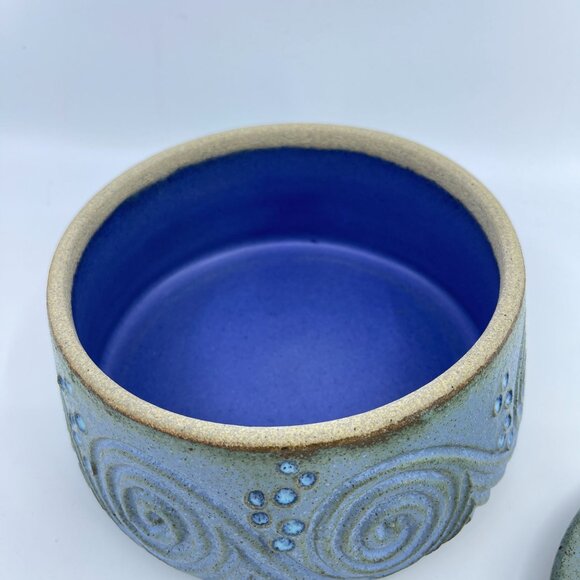 timberlake ceramic arts handcrafted covered casserole sea turtle themed - Picture 6 of 9